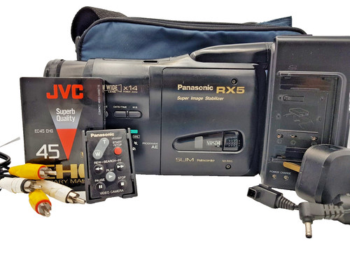 Panasonic rx5b vhs pal - panasonic, vhs-c