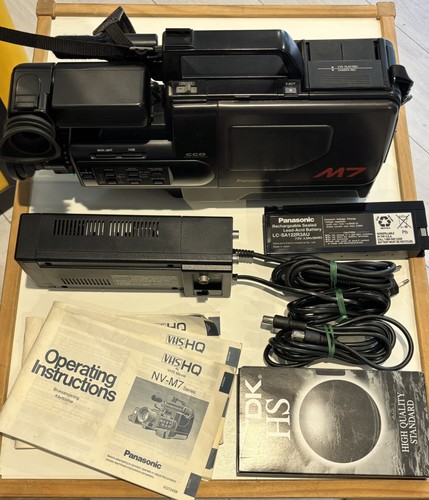 Videocamera vhs panasonic m7 - panasonic,
