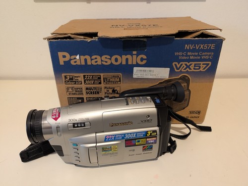 Panasonic vx57e vhs video - panasonic,