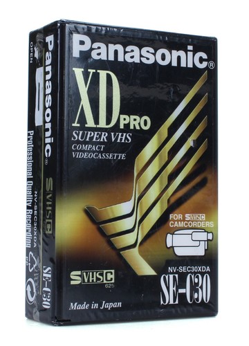 Cassetta vhs panasonic - vhs-c,